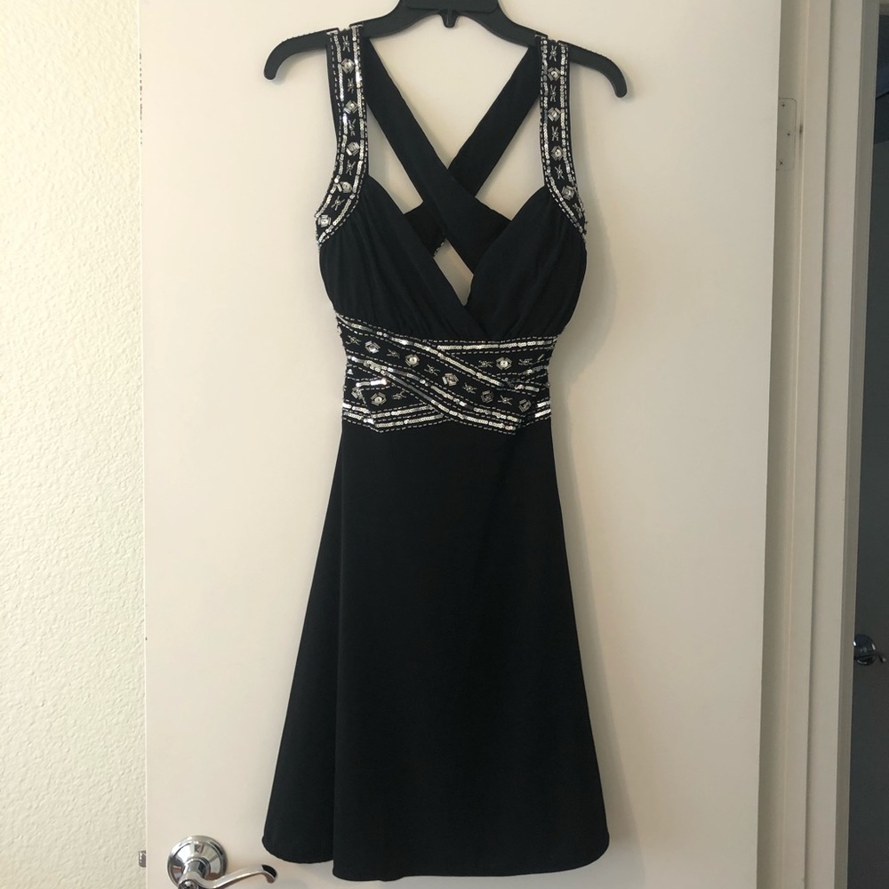 Black Short Formal Dress!